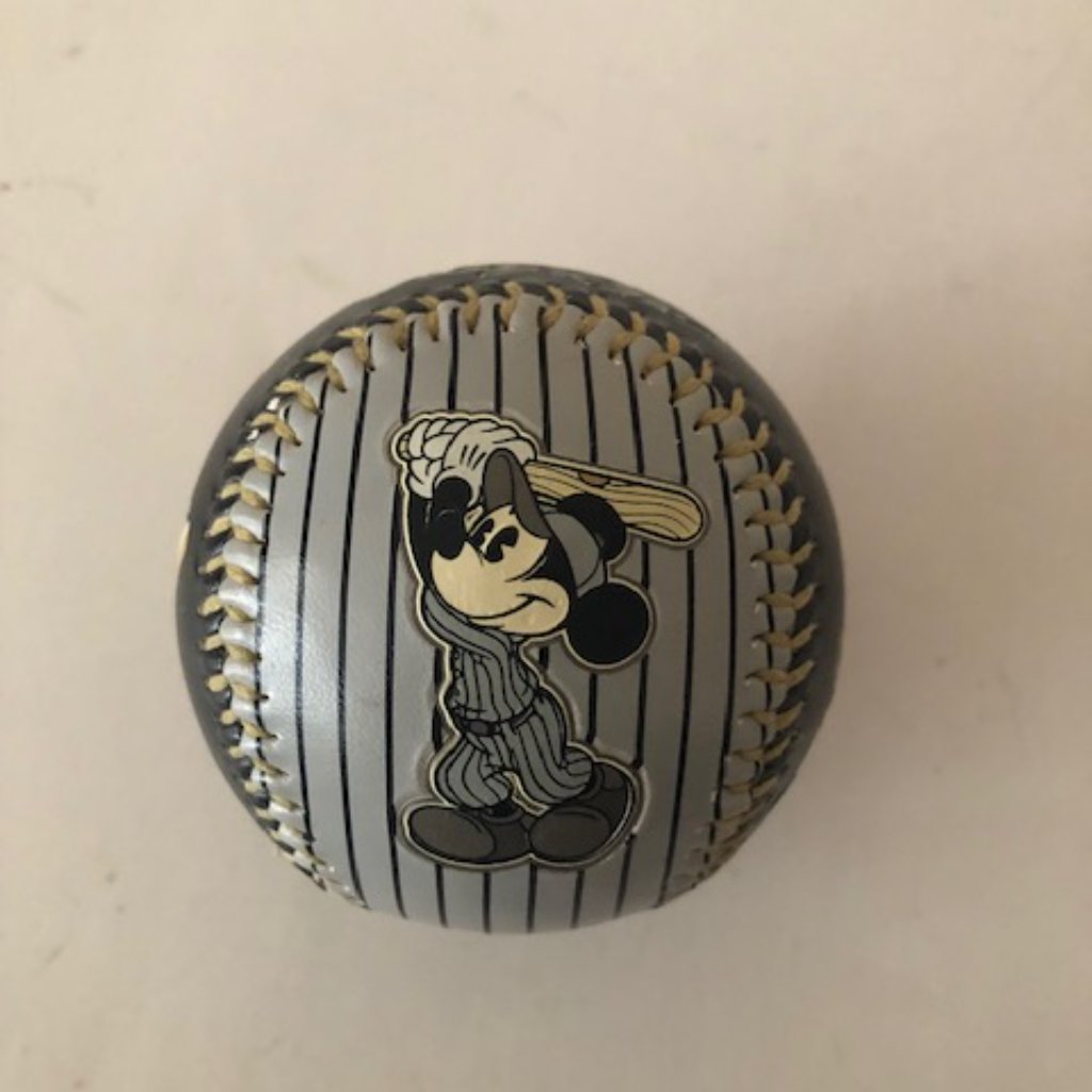 Disney Collectible Baseball All Century Steamboat Gray Black White Rare